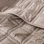 Quilt Súper King Stitch Taupe - Image 3