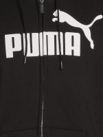 Puma Men's and Big Men's Essential Logo Full Zip Fleece Hoodie, Sizes up to XXL - Image 2