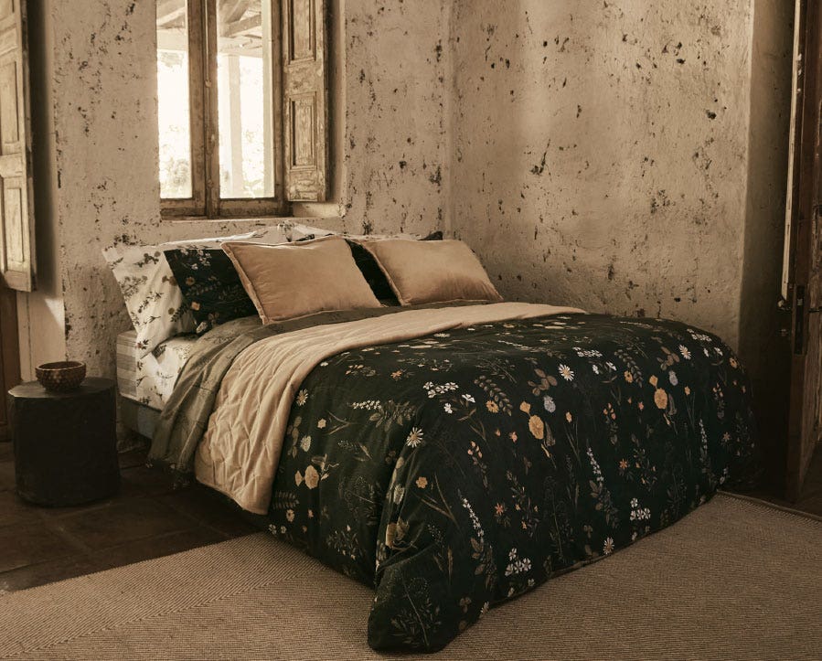 cama plumón estampado elements & co