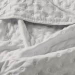 Quilt 1.5 Plazas Dots Heatpress Beige - Image 3