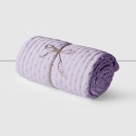 Quilt 1.5 Plazas Drops Heatpress Malva - Image 2