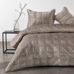 Quilt Súper King Stitch Taupe