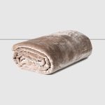 Frazada 1.5 Plazas Cashmere Touch Taupe