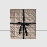 Piecera Washed Velvet Taupe 100×220 cm - Image 3