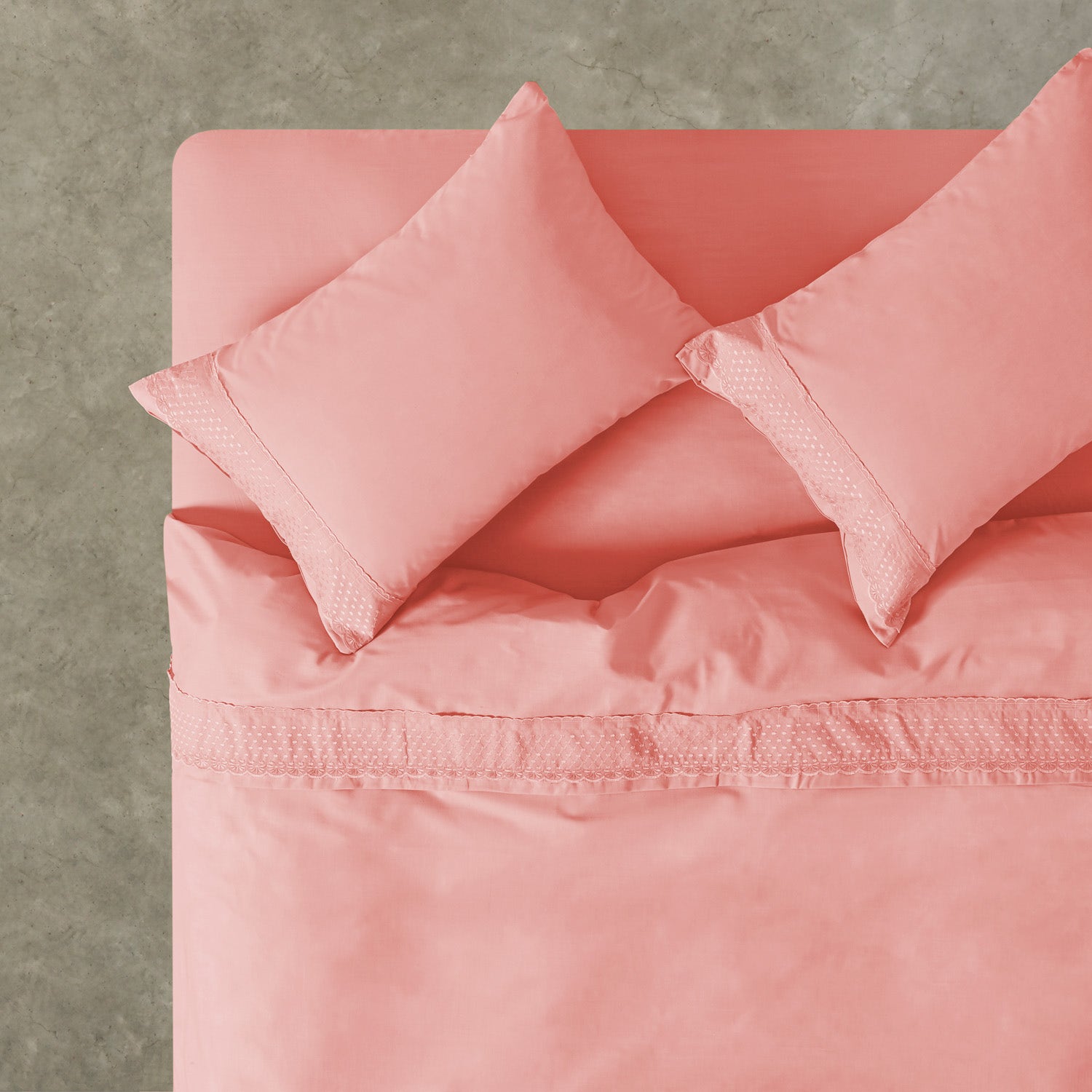 a7fcfd3079055692da3defa19e10f4283507f6201cfbf75b224b91708511b44e Sábanas 2 Plazas 144 Hilos Clay Rosa - Image 1
