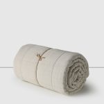 Quilt 2 Plazas Square Beige - Image 2