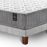 Cama 2 Plazas Silence + Almohada Microfibra + Sábana 180 Hilos Blanca + Respaldo Orleans - Image 2