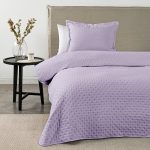 Quilt 1.5 Plazas Drops Heatpress Malva